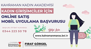 Kahramanmaraş’ta Kadın Akademisi Başvuruları Başladı!