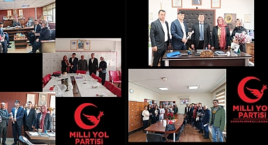 Kahramanmaraş’ta Milli Yol Partisi’nden 11 İlçede Öğretmenler Günü Kutlaması!