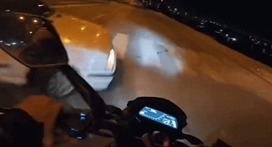 Kahramanmaraş'ta nişanlı çift kendi kazalarını böyle görüntüledi!