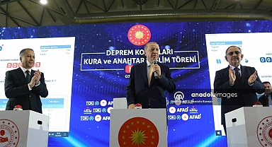 Kahramanmaraş ve Deprem Bölgesinde Büyük Teslim Töreni!