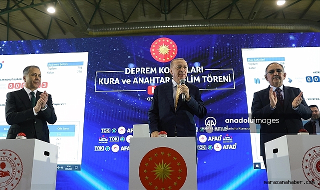 Kahramanmaraş ve Deprem Bölgesinde Büyük Teslim Töreni!