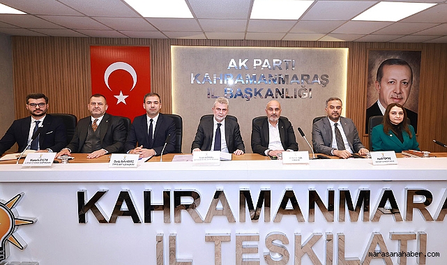 Onikişubat’ın Geleceğini Şekillendiren Yatırımlar Değerlendirildi!