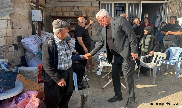 Pazarcık Belediye Başkanı Haydar İkizer’den Yangın Mağduru Aileye Destek Ziyareti!