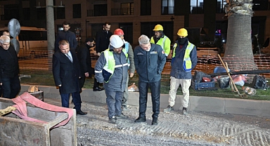 Başkan Görgel’den gece denetimi!