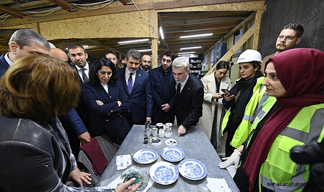 Başkan Görgel, Genel Başkan Yardımcısı Tuncer ile Restorasyon Çalışmalarını Yerinde İnceledi