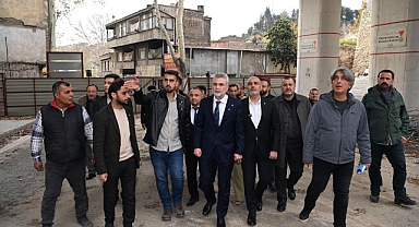 Başkan Görgel Kanlıdere Köprüsünde İncelemelerde Bulundu!