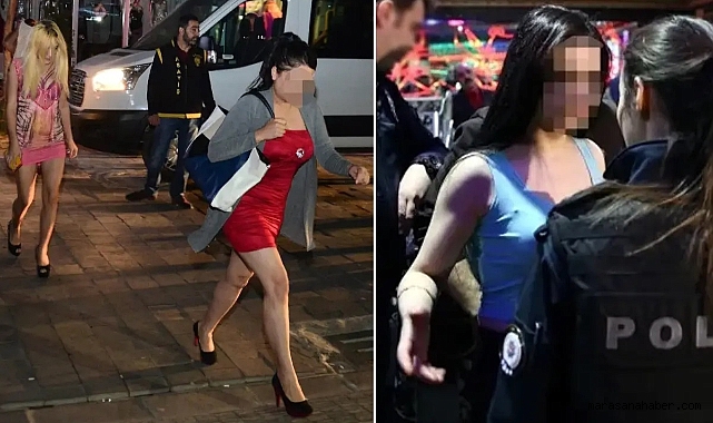 Dev fuhuş baskını! SGK'lı çalışan göstermişler!