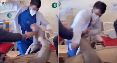 Doktordan hastaya feci dayak!