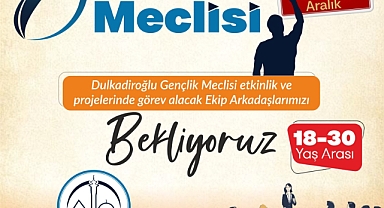 Dulkadiroğlu Belediyesi Gençlik Meclisi Başvuruları Başladı!