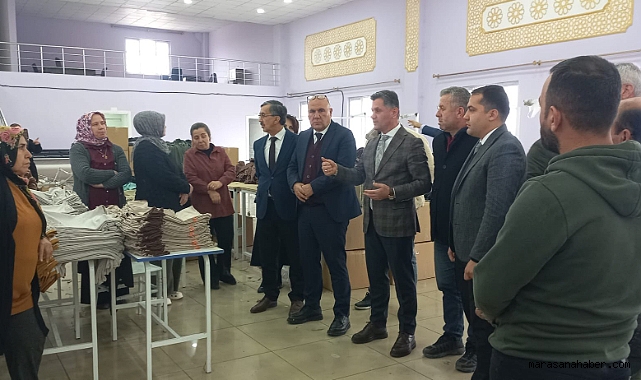 Ekinözü'nde İstihdama Tekstil Desteği: Kaymakam, Belediye Başkanı ve İŞKUR Müdürü'nden DRAPPE Giyim'e Ziyaret