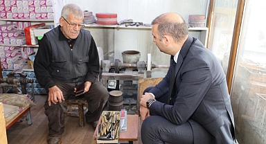 Gençlik ve Spor İl Müdürü Yasin Özdemir’den Eski Sporcu Hasan Tandoğdu’ya Ziyaret