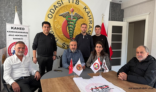 Kahramanmaraş'ta Aile Hekimlerinden açıklama; "Kuyumcunun 5 Katı Vergi Veriyoruz"