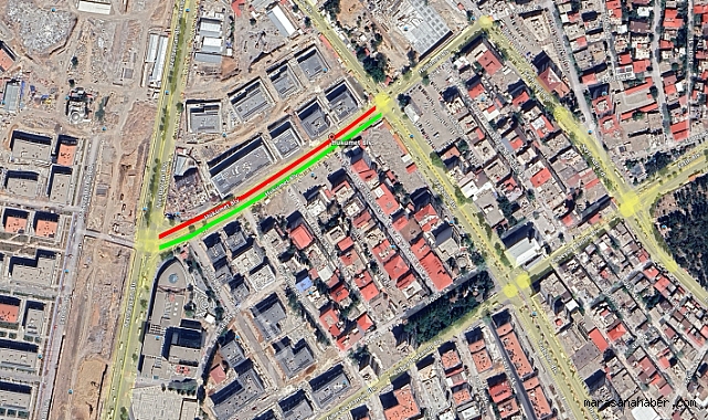 Kahramanmaraş’ta Hükümet Bulvarı Tek Yönlü trafiğe kapandı!