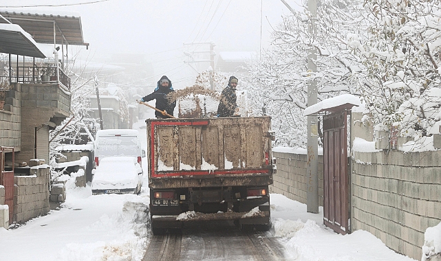 Kahramanmaraş’ta Kar Hafifliyor, Kuvvetli Don geliyor!