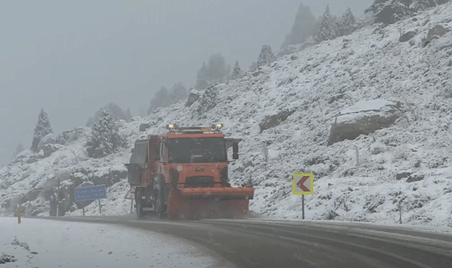 Kahramanmaraş’ta kar yüzünü Göksun’da gösterdi!
