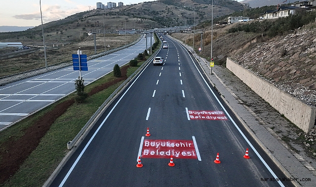 Kahramanmaraş'ta merakla beklenen yol bu gece açılıyor!