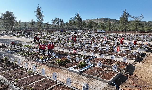 Kahramanmaraş’ta Mezarlıklarda Bakım ve Düzenleme Çalışması!