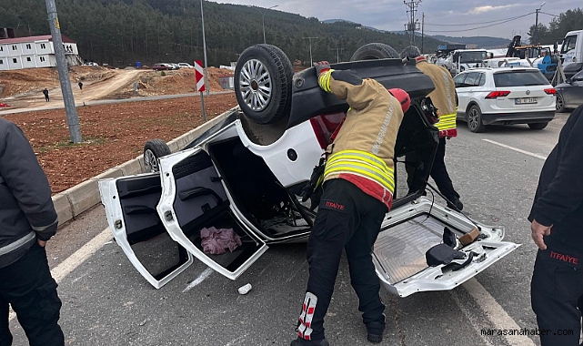 Kahramanmaraş’ta Peş Peşe Trafik Kazaları! 2 Kişi Yaralandı