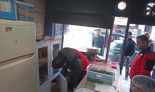 Kahramanmaraş’ta pis olmasıyla ün yapan kebapçıya denetim!