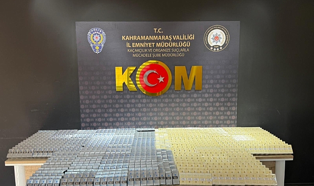 Kahramanmaraş'ta polis kaçakçıların peşine düştü!