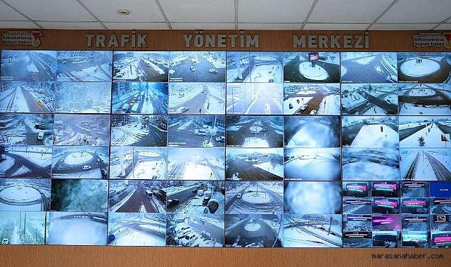 Kahramanmaraş’ta, Şehir 7/24 Kameralarla izleniyor!