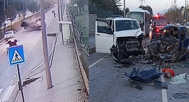 Kediyi ezmedi 2 kişiyi ezdi!