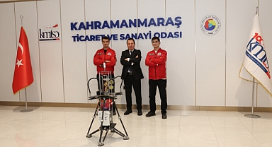 KMTSO Başkanı Buluntu'ya genç mucitlerden ziyaret!