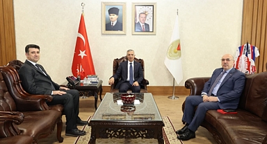 KSÜ Rektörü Ak, Vali Mükerrem Ünlüer’i Ziyaret Etti!