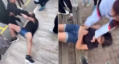 Okulda 11 kişi 1 kız öğrenciyi feci şekilde darbetti!