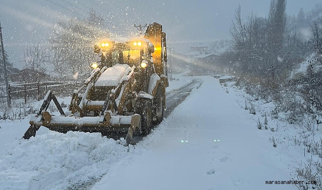 Onikişubat Belediyesi’nden karla mücadele!