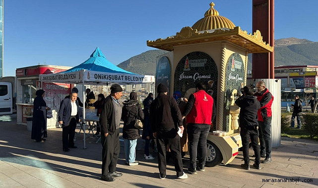 Onikişubat Belediyesi’nden Tıp Fakültesi’nde çorba ikramı!