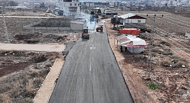 Pazarcık’ta Bir Mahallenin Daha yolu asfaltlandı!