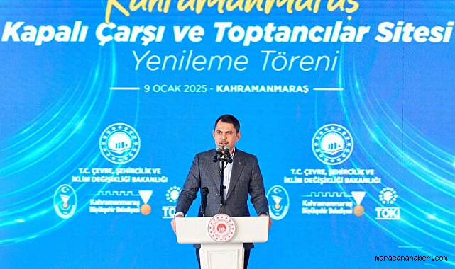Bakan Kurum'dan Kahramanmaraş paylaşımı! “Dün bizi yıkan bu yerde…”