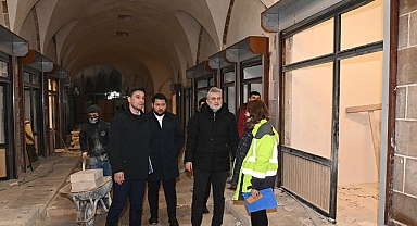 Başkan Görgel: “Tarihi Kapalı Çarşı’mızın Restorasyonu Tamamlanıyor”