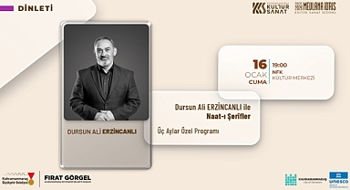 Dursun Ali Erzincanlı, Kahramanmaraş’a geliyor!