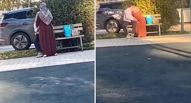 Gaziantep'te parkta büyük rezillik!