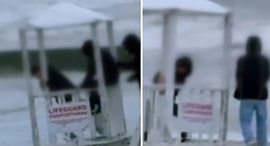 Görüntü Türkiye'den! İnsan