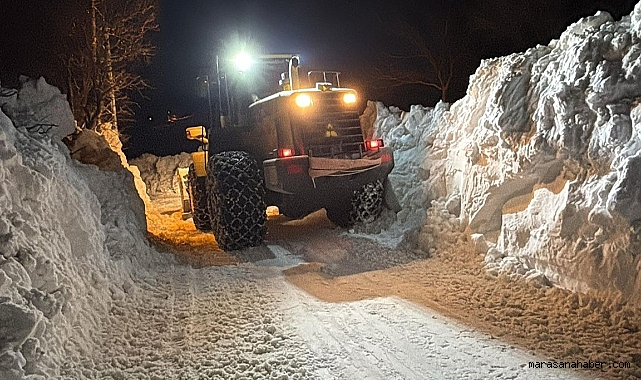 Kahramanmaraş Büyükşehir’den Kesintisiz Kış Mesaisi!
