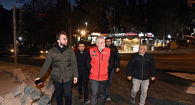 Kahramanmaraş’ta Asfalt çalışması gecede devam etti!