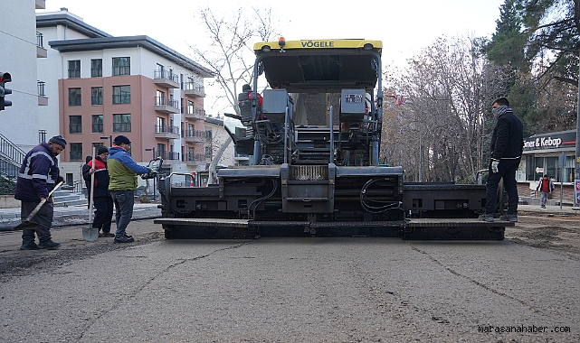 Kahramanmaraş’ta Asfalt Sırası Zübeyde Hanım Bulvarı’na geldi!