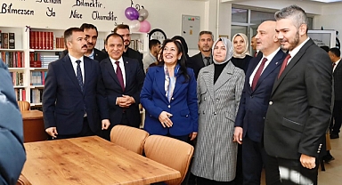 Kahramanmaraş’ta Av. Halise Özkul Kütüphanesi Hizmete Açıldı