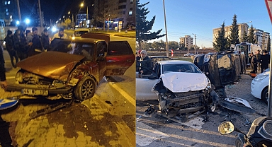 Kahramanmaraş’ta İki Ayrı Trafik Kazası! 7 Yaralı