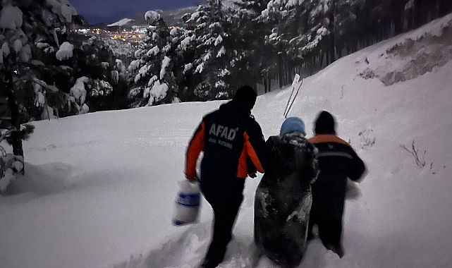 Kahramanmaraş’ta Mahsur Kalan Vatandaşlar Kurtarıldı!