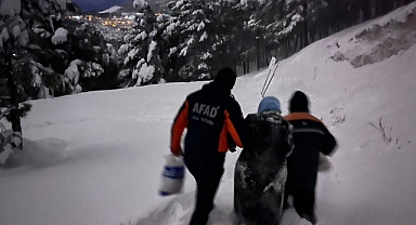 Kahramanmaraş’ta Mahsur Kalan Vatandaşlar Kurtarıldı!