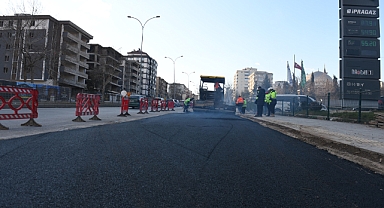 Kahramanmaraş’ta “O” bölgenin yolu kaymak gibi oldu!