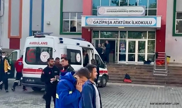 Kahramanmaraş’ta Okulda Yangın alarmı! Öğrenciler Tahliye Edildi