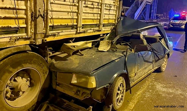 Kahramanmaraş’ta Trafik Kazası: 3 Kişi Yaralandı