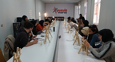 Pusula Maraş’tan Gençlere Sanat Dolu Atölye!