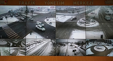 “Şehrin Gözleri” Yağışlarda İş Başında!