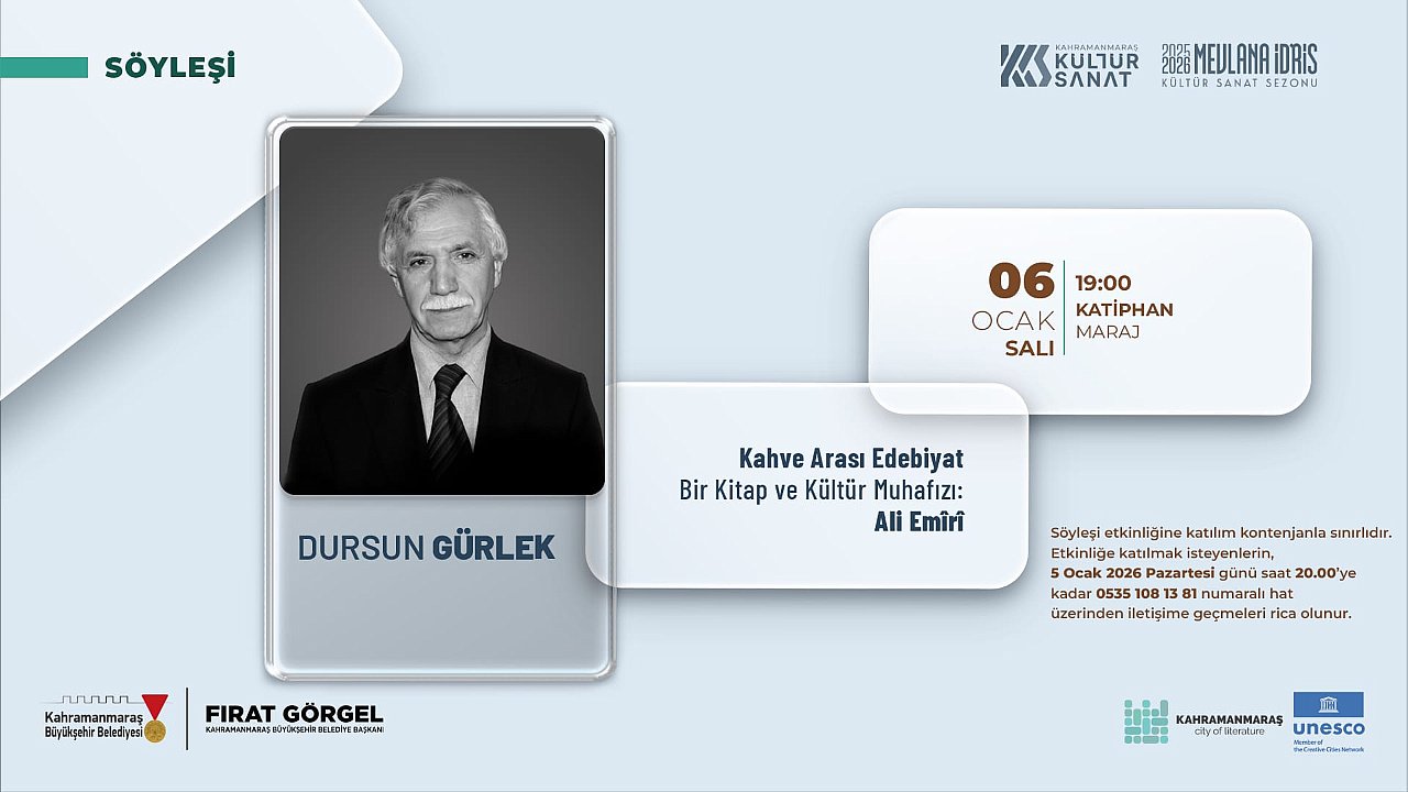 Usta Tarihçi Gürlek, Ali Emîrî’yi Anlatacak!